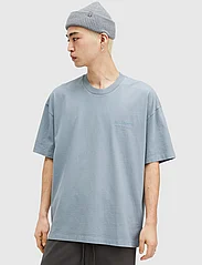 AllSaints - UNDERGROUND SS CREW - marškinėliai trumpomis rankovėmis - dusty blue - 1