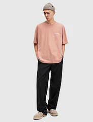 AllSaints - UNDERGROUND SS CREW - short-sleeved t-shirts - orchid pink - 3