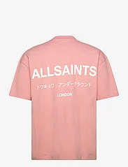 AllSaints - UNDERGROUND SS CREW - short-sleeved t-shirts - orchid pink - 6