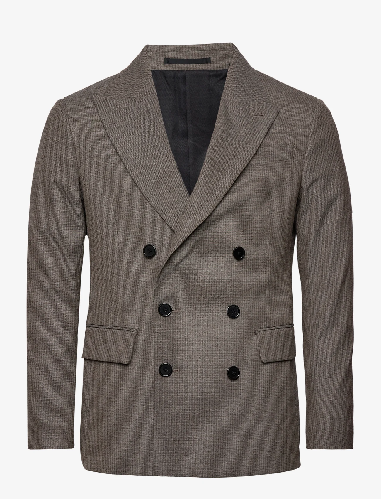 AllSaints - DANTE BLAZER - blazers met dubbele knopen - light brown - 0