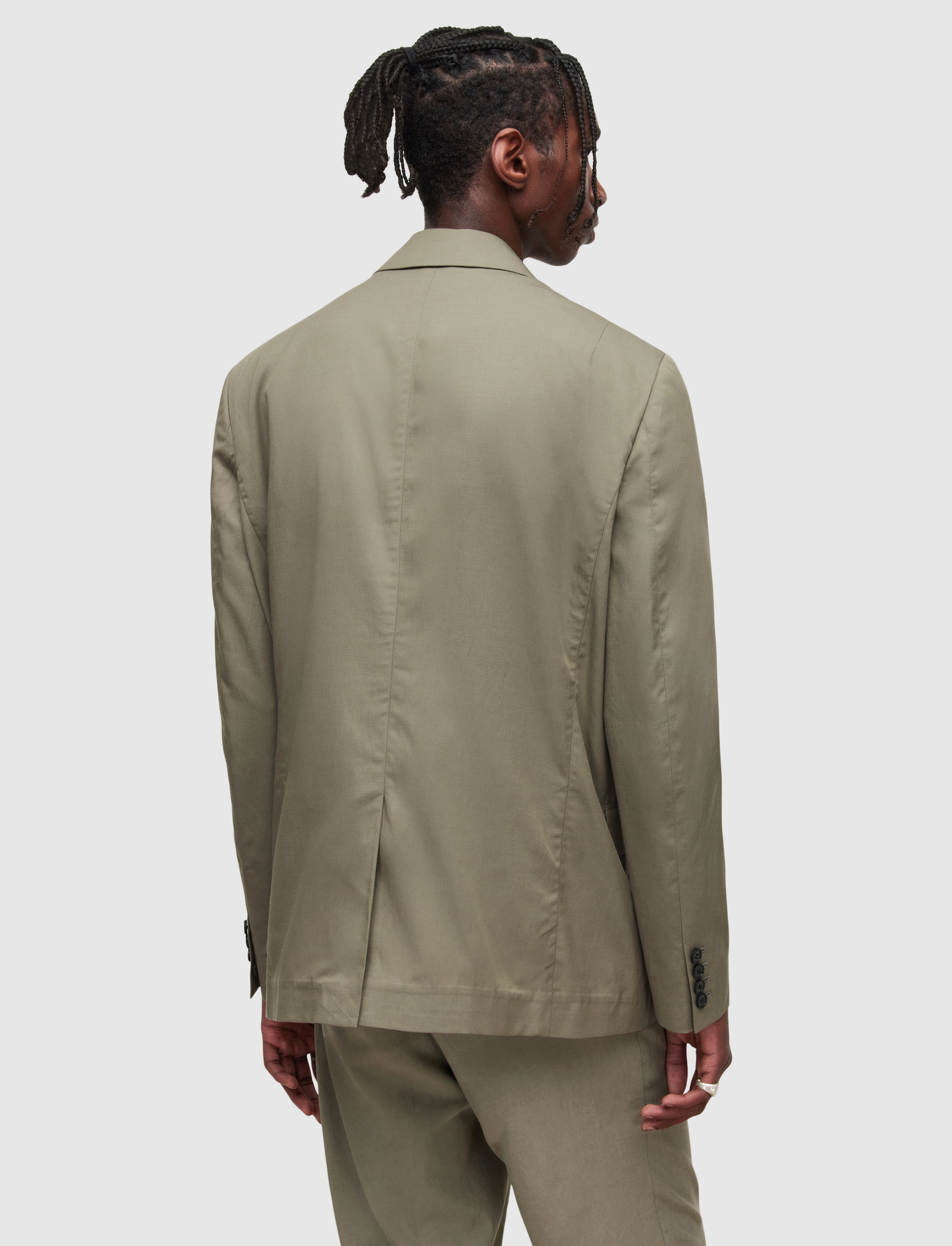AllSaints - VISTA BLAZER - kaksiriviset bleiserit - sage green - 3