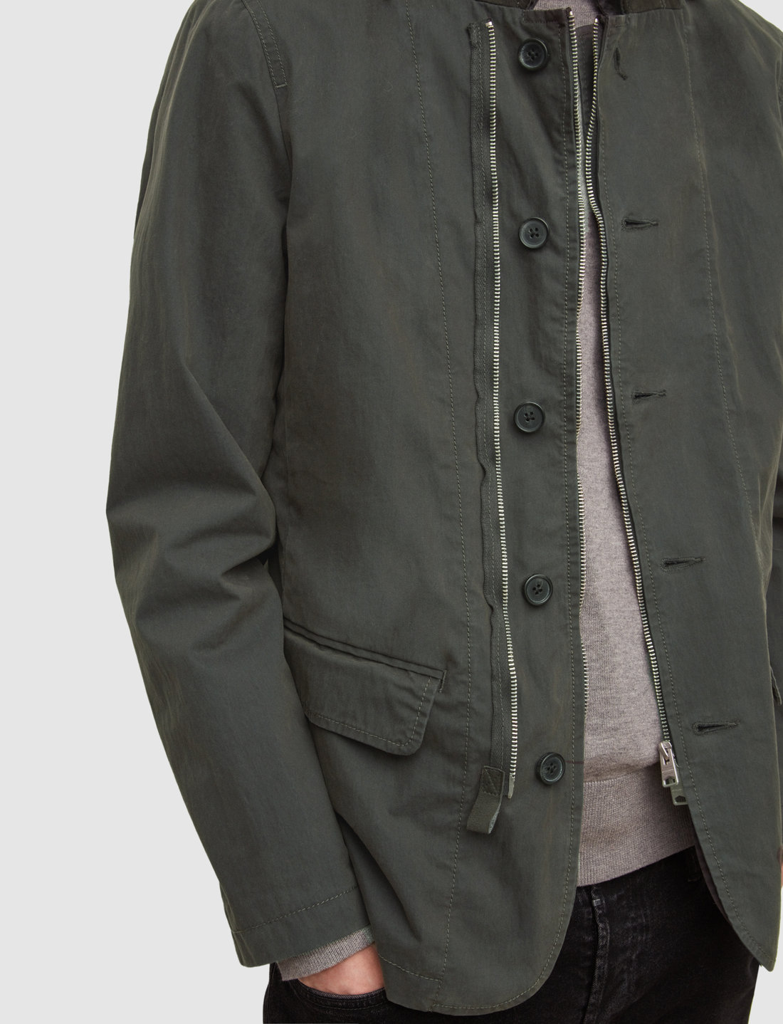 All saints hot sale blazer mens