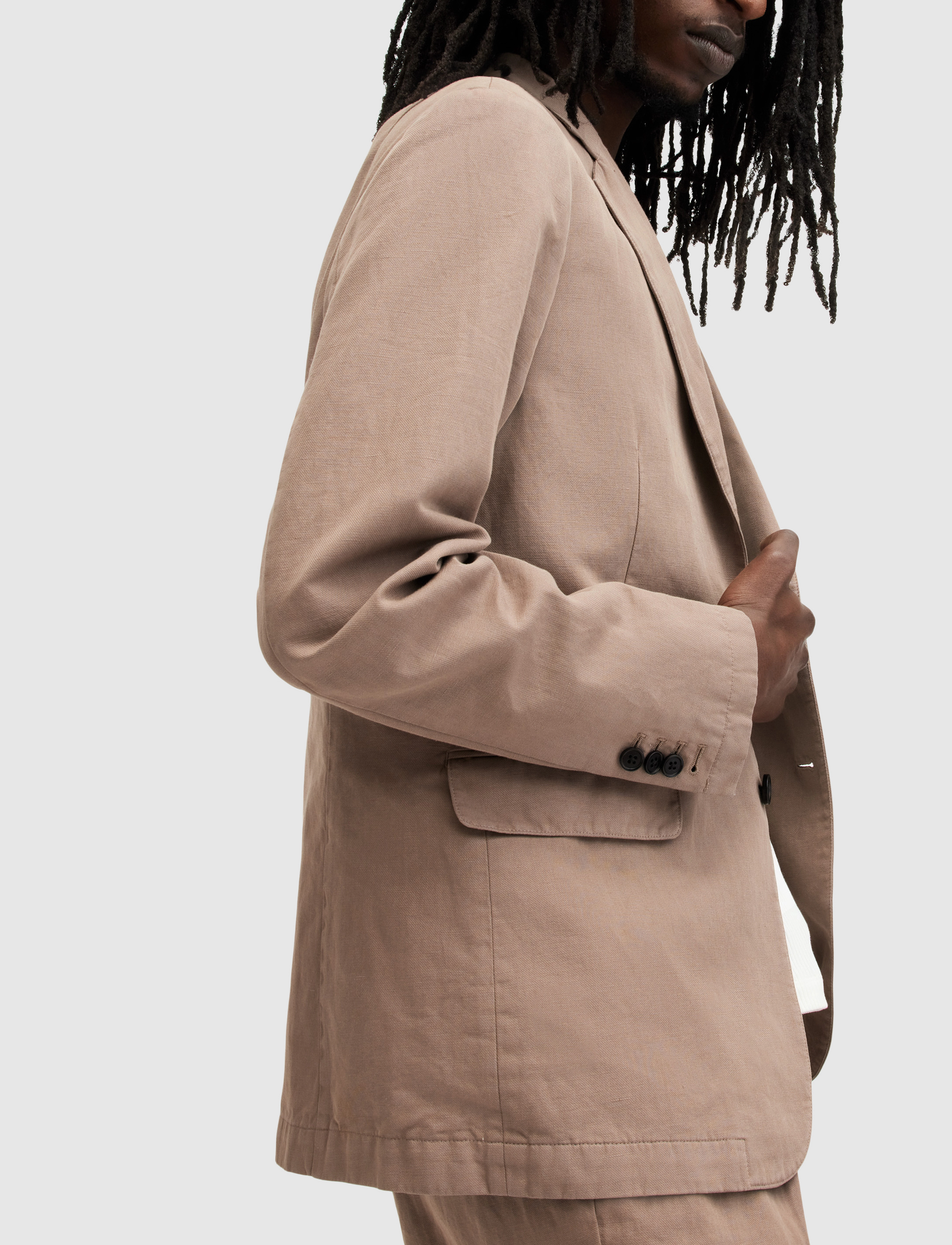 AllSaints SAINTE BLAZER - Streetstyle - CHESTNUT BROWN / brown