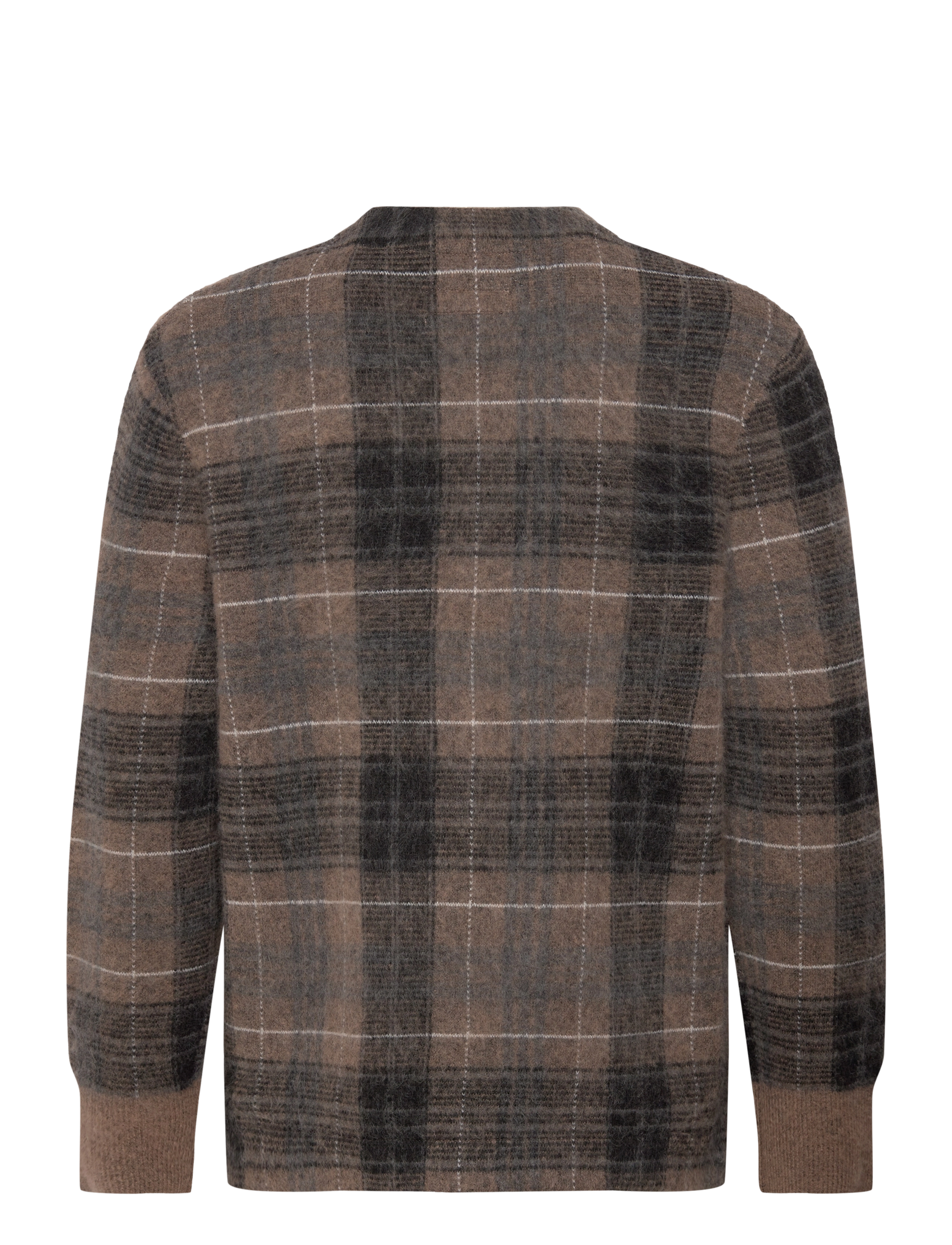 AllSaints - ALDRIN CARDIGAN - yew brown - 1
