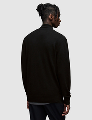 AllSaints - kilburn zip funnel - basic knitwear - black - 5