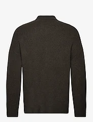 AllSaints - SHAPLEY LS POLO - trikotažiniai polo marškinėliai - dark ivy green - 1