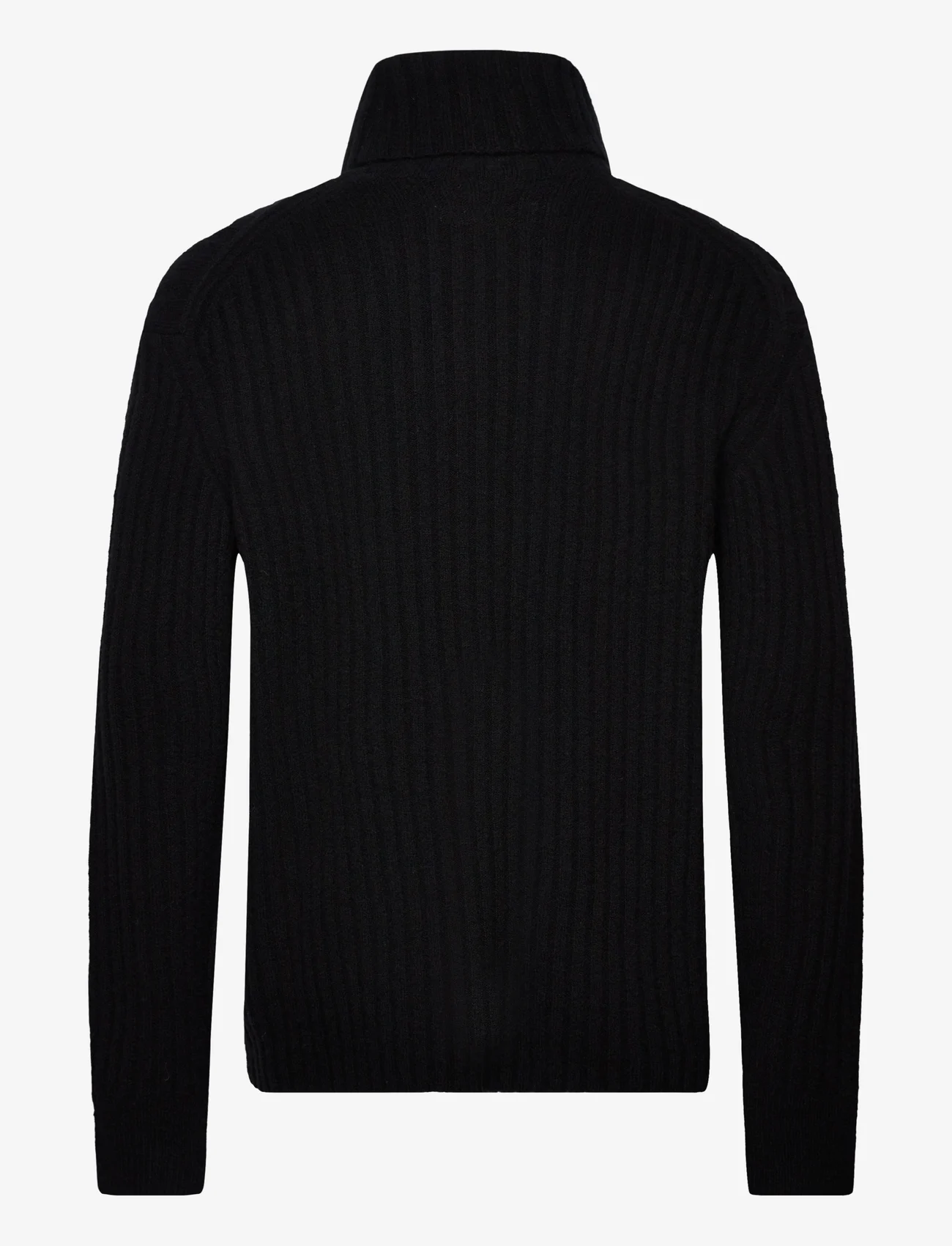 AllSaints - VARID FUNNEL - megztiniai su aukšta apykakle - black - 1