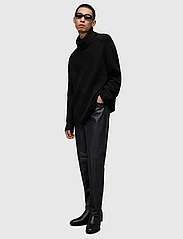 AllSaints - VARID FUNNEL - megztiniai su aukšta apykakle - black - 4
