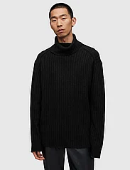 AllSaints - VARID FUNNEL - džemperi ar augstu apkakli - black - 6