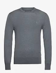 AllSaints - MODE MERINO CREW - basic knitwear - beetle blue - 0