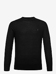AllSaints - MODE MERINO CREW - basic knitwear - black - 0
