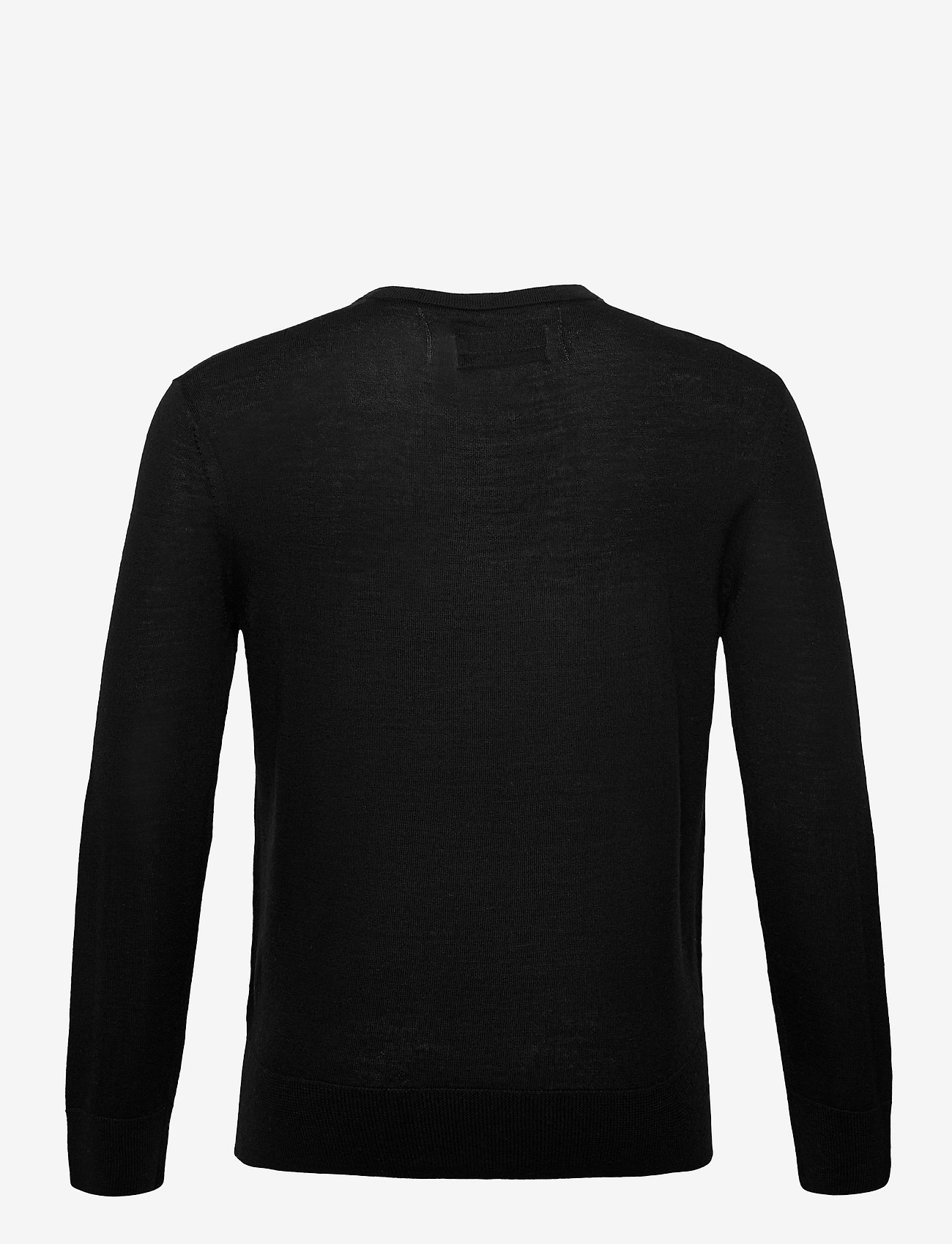 AllSaints - MODE MERINO CREW - basic knitwear - black - 1