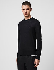 AllSaints - MODE MERINO CREW - basic knitwear - black - 3