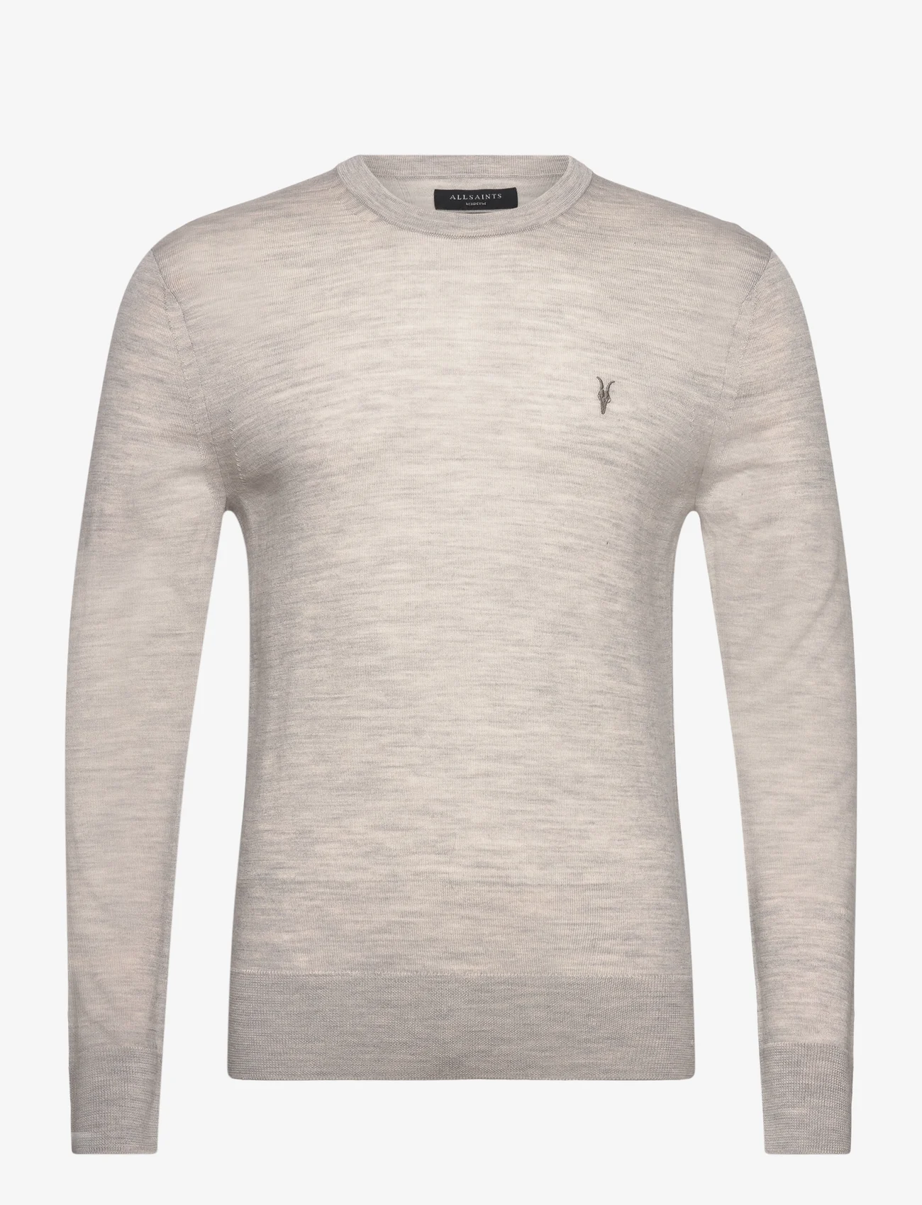 AllSaints - MODE MERINO CREW - trøjer - cool grey - 0
