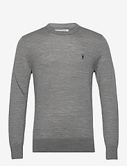AllSaints - MODE MERINO CREW - basic knitwear - grey marl - 0