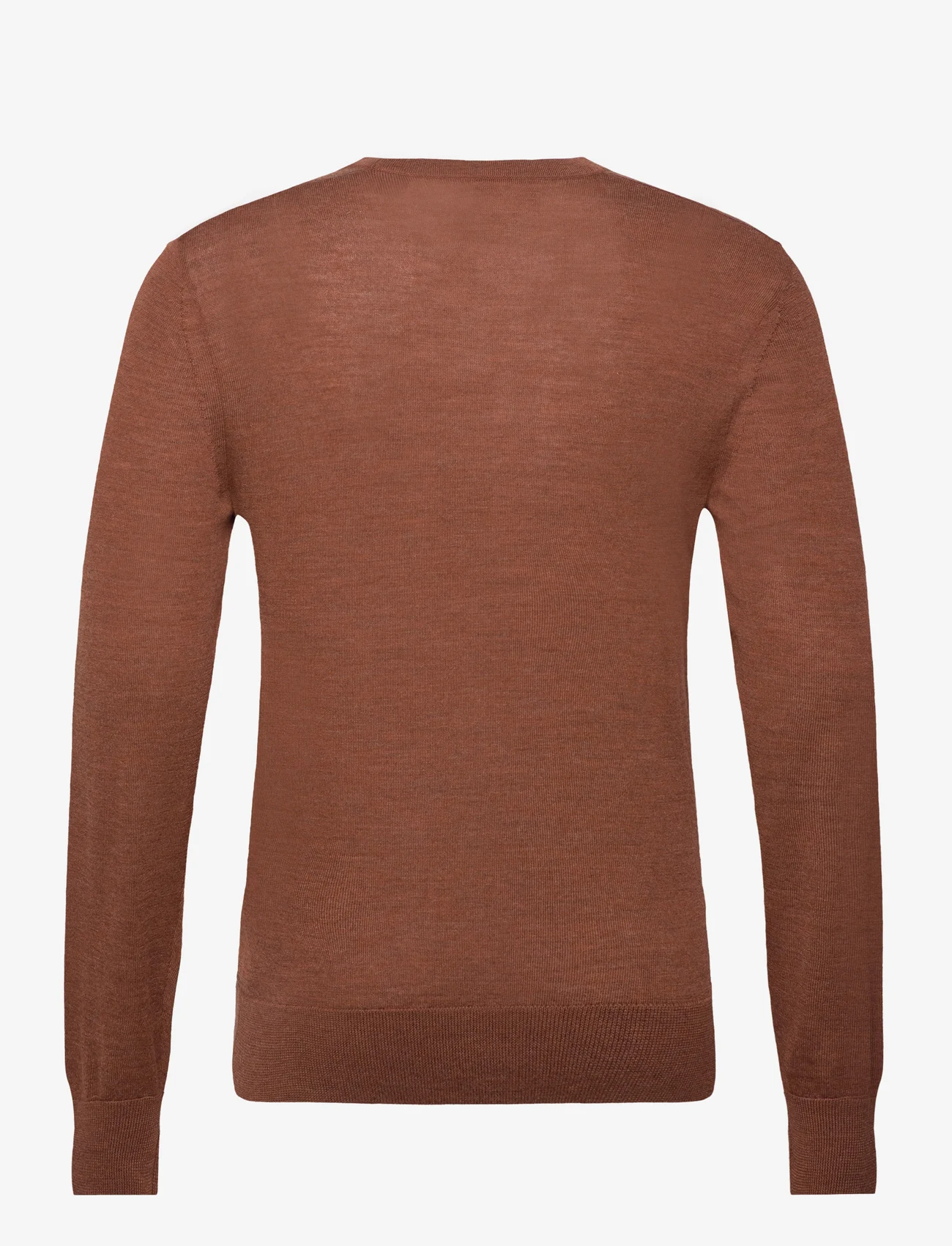 AllSaints - MODE MERINO CREW - podstawowa odzież z dzianiny - rust brown marl - 1