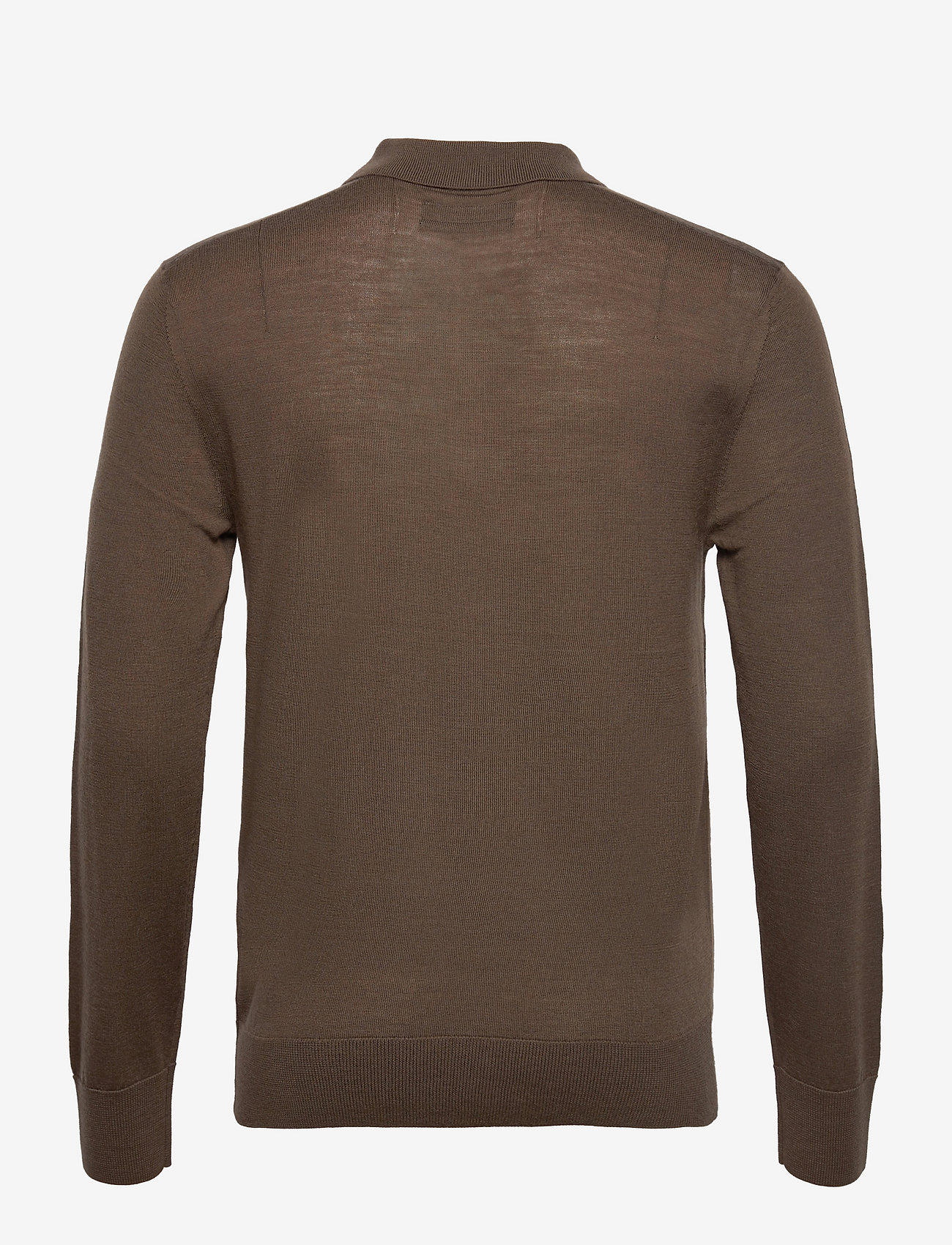 AllSaints - MODE MERINO LS POLO - haze green - 1