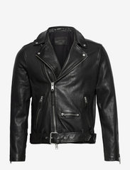 AllSaints - WICK BIKER - pavasarinės striukės - black - 0