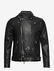 AllSaints - WICK BIKER - spring jackets - black - 1