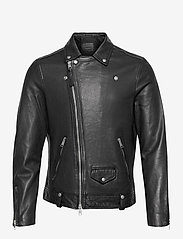 AllSaints - MILO BIKER - lentejassen - black - 0