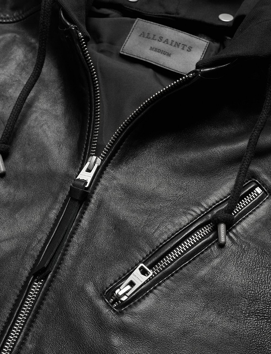 AllSaints - HARWOOD JACKET - frühlingsjacken - black - 4