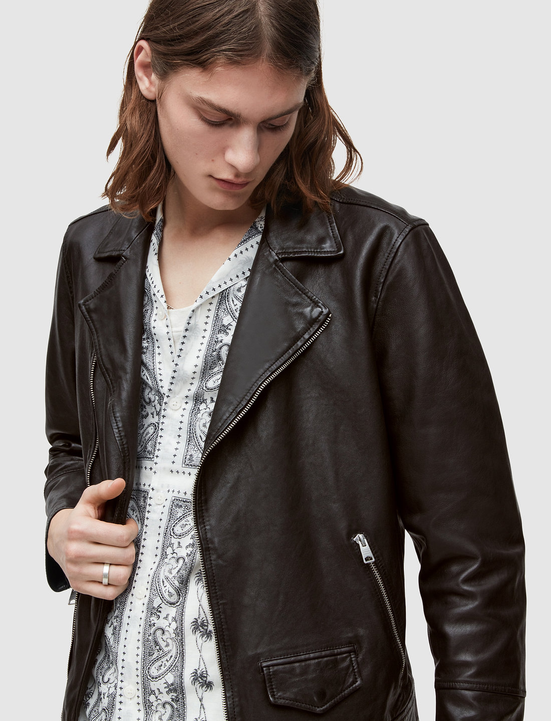 AllSaints Rio Biker 429 . Buy Leather Jackets from AllSaints online at Boozt . Fast delivery and easy returns