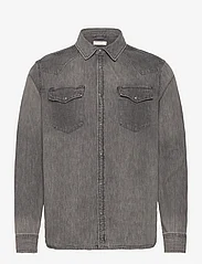 AllSaints - ORBIT SHIRT - podstawowe koszulki - washed grey - 0