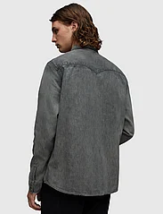 AllSaints - ORBIT SHIRT - podstawowe koszulki - washed grey - 4
