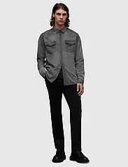 AllSaints - ORBIT SHIRT - podstawowe koszulki - washed grey - 5
