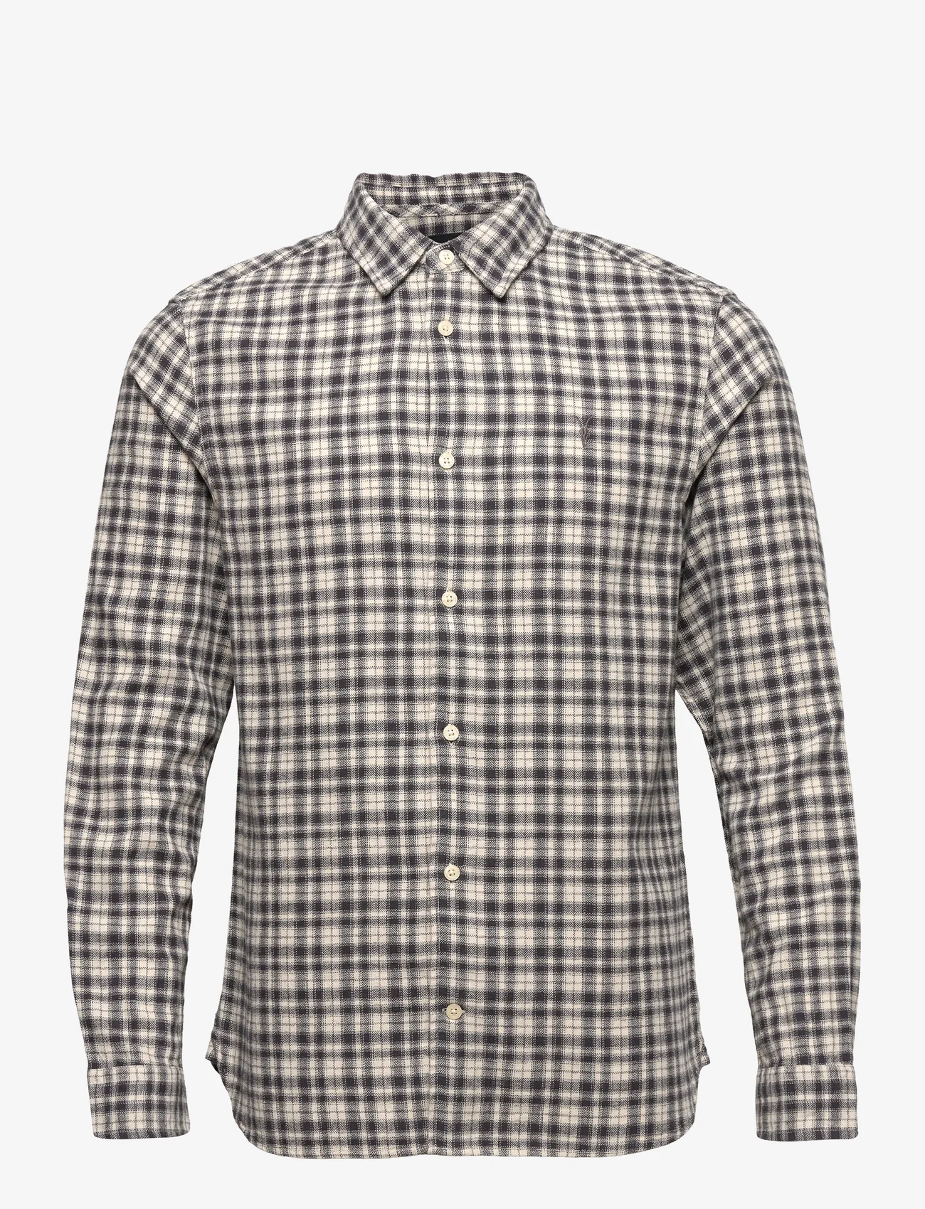 AllSaints - LEXINGTON LS SHIRT - rutiga skjortor - ecru - 0