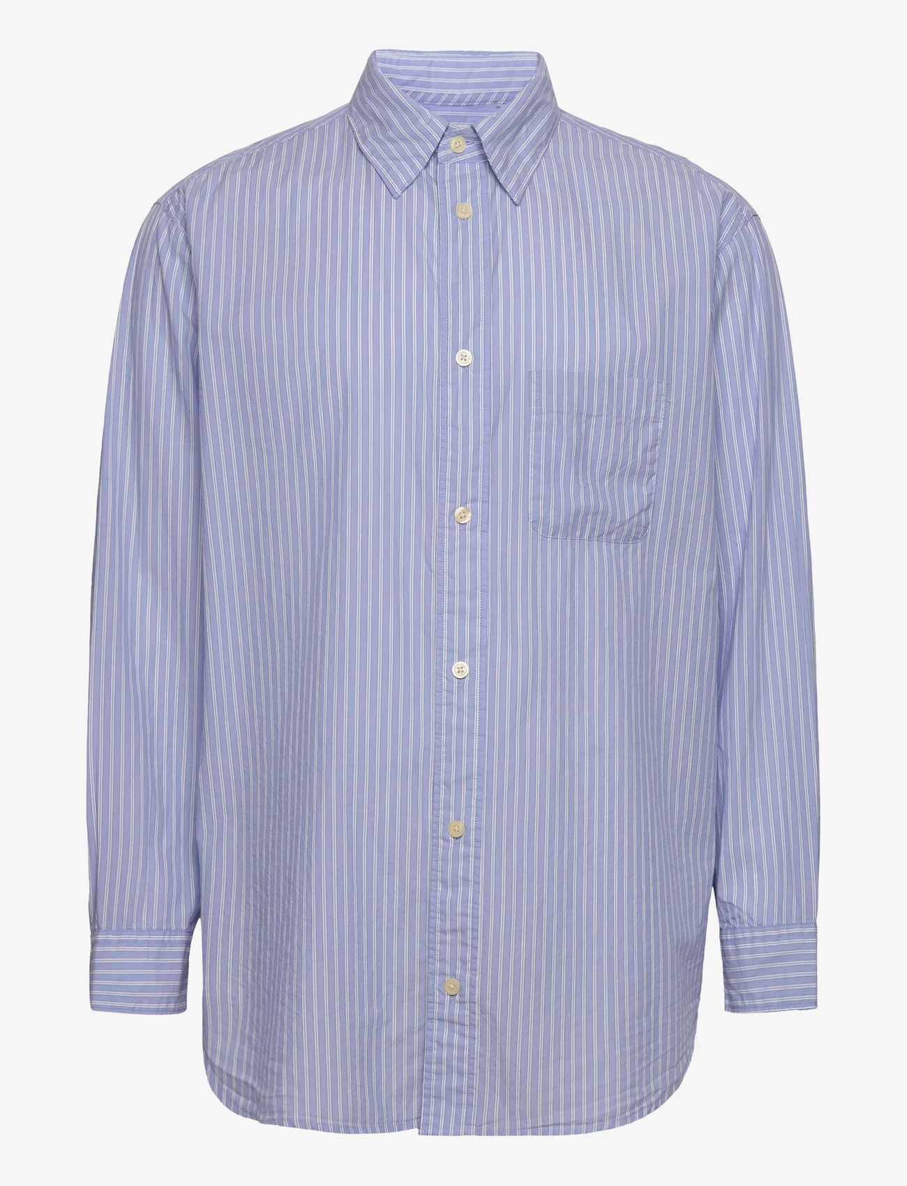 AllSaints - VENETO LS SHIRT - casual skjorter - light blue - 0