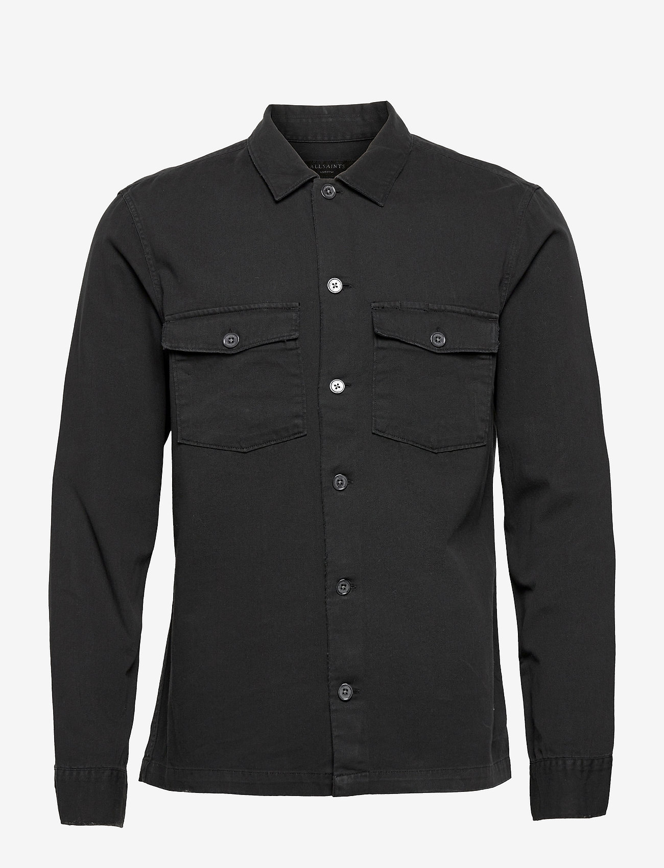 AllSaints - SPOTTER LS SHIRT - casual shirts - black - 0