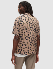 AllSaints - MANADO SS SHIRT - short-sleeved shirts - beige - 4