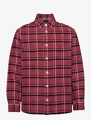 AllSaints - OLANCHA LS SHIRT - geruite overhemden - magenta pink - 0