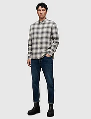 AllSaints - OMEGA LS SHIRT - ternede skjorter - rock grey - 6