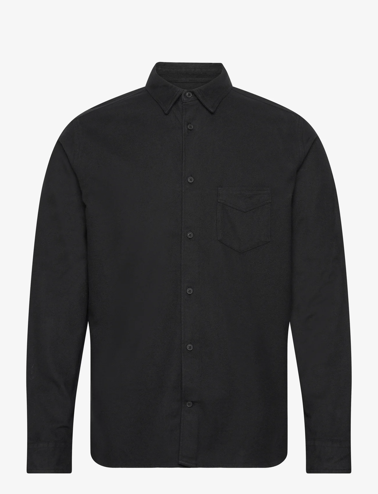 AllSaints - ARDEN LS SHIRT - casual skjorter - jet black - 0