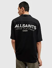 AllSaints - UNDERGROUND SS SHIRT - short-sleeved shirts - jet black/ecru - 5
