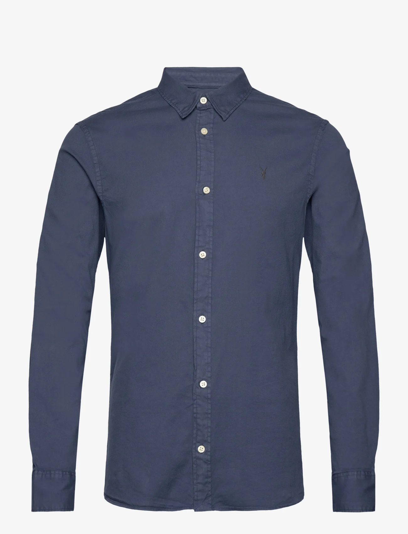 AllSaints - HAWTHORNE LS SHIRT - basic shirts - admiral blue - 0