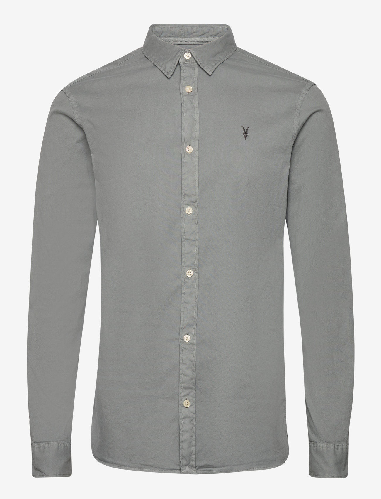 AllSaints - HAWTHORNE LS SHIRT - ash grey - 0