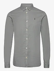 AllSaints - HAWTHORNE LS SHIRT - basic overhemden - ash grey - 0