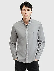 AllSaints - HAWTHORNE LS SHIRT - basic shirts - ash grey - 2