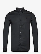 hawthorne ls shirt - BLACK