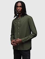 AllSaints - HAWTHORNE LS SHIRT - basic overhemden - dark ivy green - 2