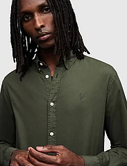 AllSaints - HAWTHORNE LS SHIRT - basic shirts - dark ivy green - 5