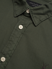 AllSaints - HAWTHORNE LS SHIRT - basic overhemden - dark ivy green - 7
