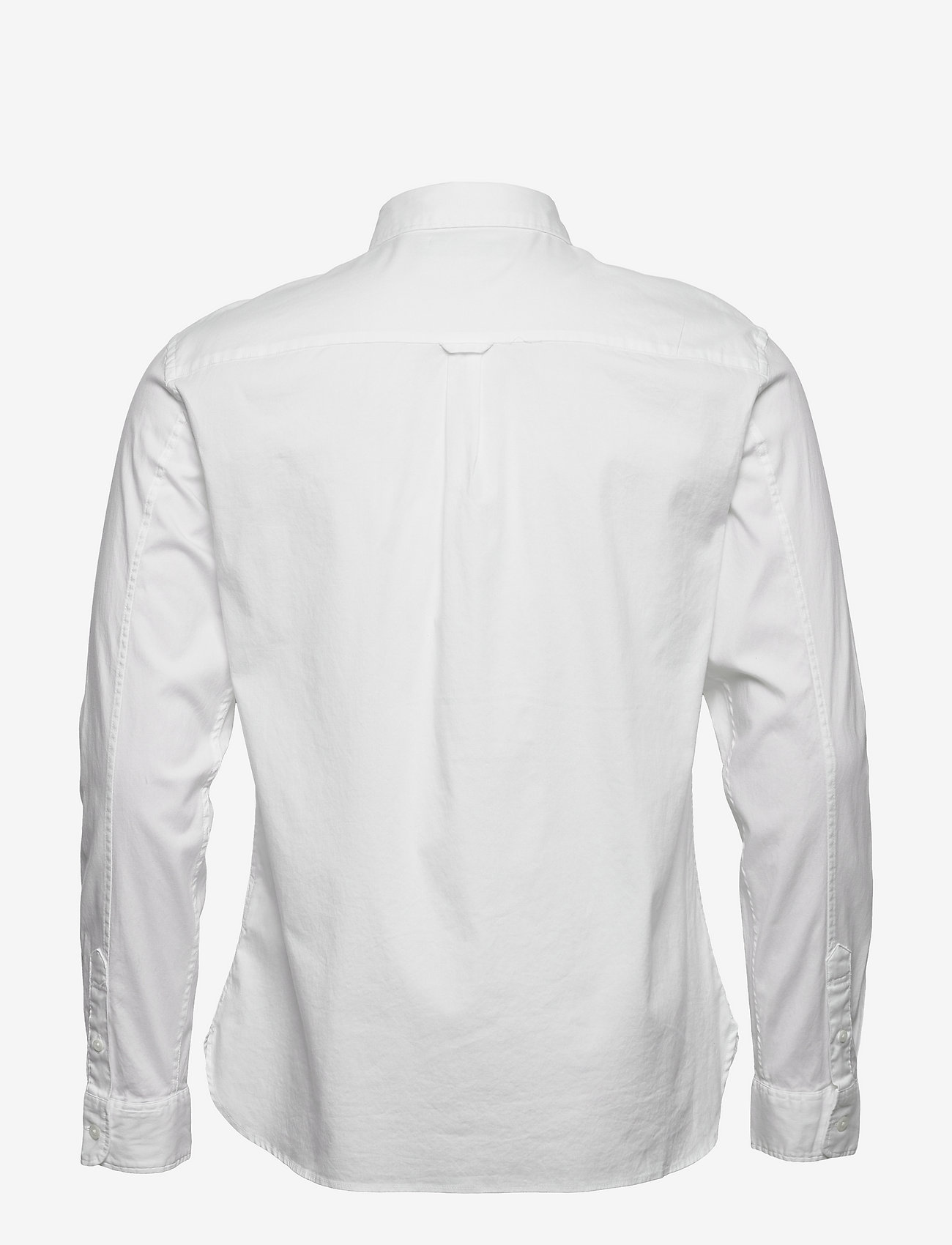 AllSaints - hawthorne ls shirt - basic shirts - white - 1