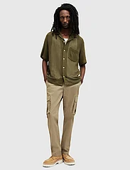 AllSaints - SORTIE SS SHIRT - casual skjortor - ash khaki green - 4