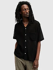 AllSaints - SORTIE SS SHIRT - casual skjortor - liquorice black - 6