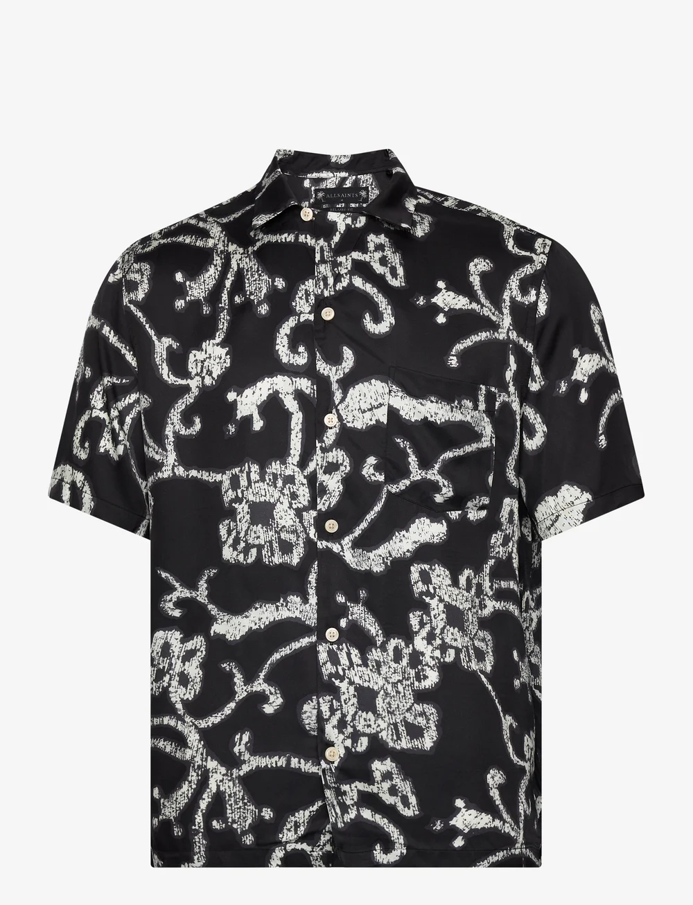 ★ALLSAINTS★ webs shirt MS555Z451 AllSaints Webs Ss Shirt (LSAMS555Z) - Short-Sleeved - Boozt.com