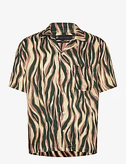 AllSaints - FIRED SS SHIRT - short-sleeved shirts - camel brown - 1